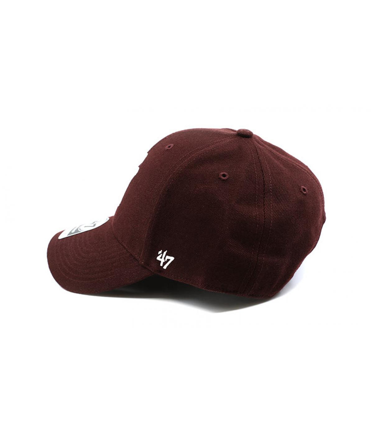 47 Brand casquette NY bordeaux 47